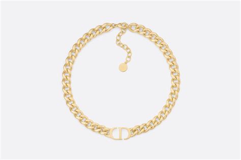 dior choker goud|dior 30 montaigne choker gold.